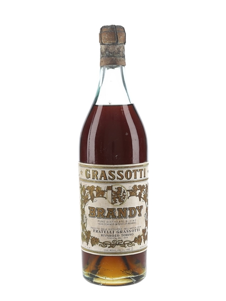 Grassotti Brandy Bottled 1950s 100cl / 43%