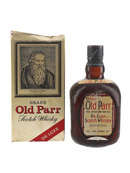 Grand Old Parr De Luxe Bottled 1980s 75cl / 43%