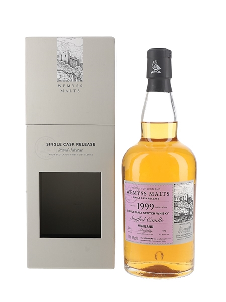 Aberfeldy 1999 Snuffed Candle Bottled 2014 - Wemyss Malts 70cl / 46%