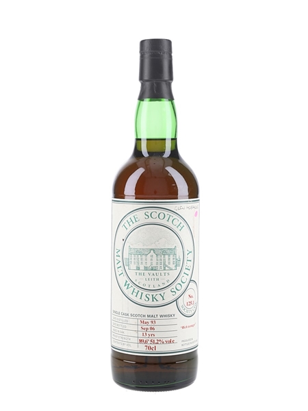 Glenmorangie 1993 13 Year Old Bottled 2006 - SMWS 125.1  Rich Teenager 70cl / 51.2%