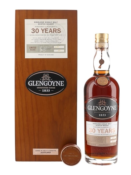 Glengoyne 30 Year Old Bottled 2017 - Sherry Cask 70cl / 46.8%