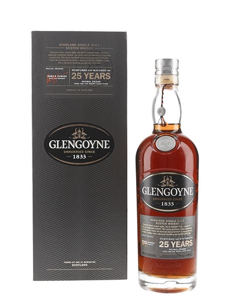 Glengoyne 25 Year Old Bottled 2018 - Sherry Cask 70cl / 48%