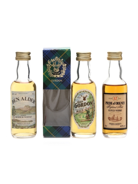 Gordon & MacPhail Malt & Blends  3 x 5cl