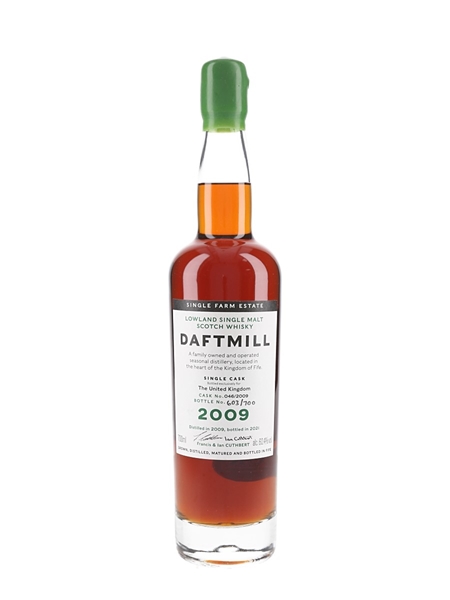 Daftmill 2009 Single Cask 046-2009 Bottled 2021 - United Kingdom Exclusive 70cl / 60.4%