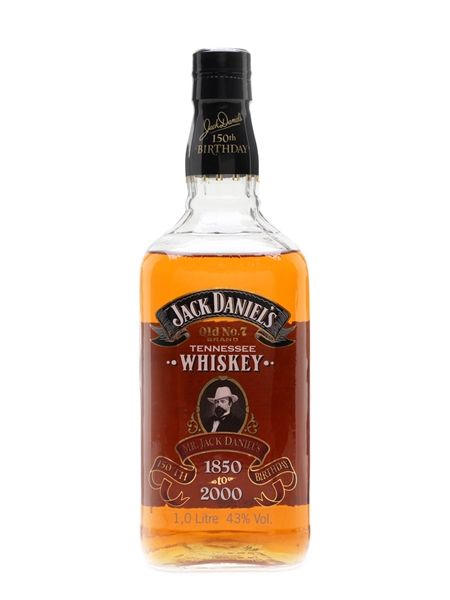 Jack Daniel's 1850 - 2000 Mr Jack Daniel's 150th Birthday 100cl / 43%