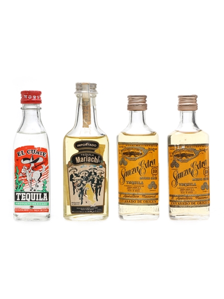 Assorted Tequila Sauza, Mariachi 4 x 5cl