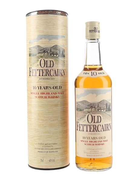 Old Fettercairn 10 Year Old Bottled 1980s 75cl / 43%