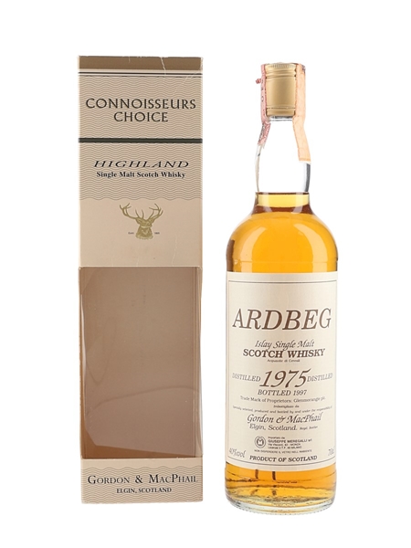 Ardbeg 1975 Connoisseurs Choice Bottled 1997 - Gordon & MacPhail - Giusepe Meregalli 70cl / 40%