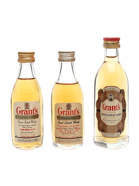 Grant's Standfast  3 x 5cl