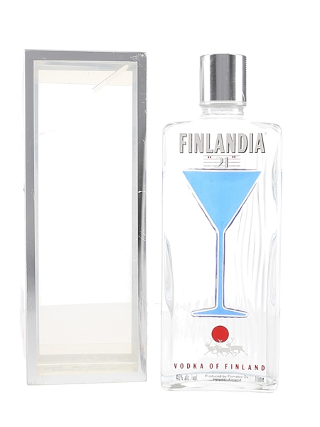 Finlandia 21 Estate Vodka Bottled 2000s 100cl / 45%