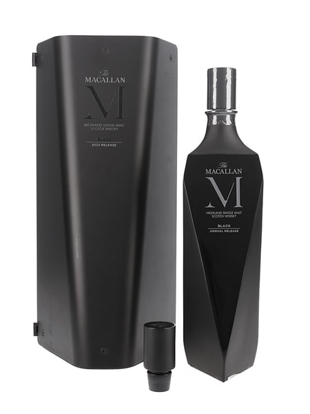 Macallan M Black Lalique Decanter 2022 Release 70cl / 46%
