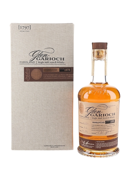 Glen Garioch 1978 Hand Filled Bottled 2017 - Cask 11001 70cl / 55.3%