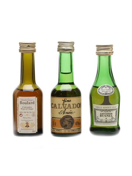 Calvados Anee, Busnel, Grand Solage Boulard 3 x 3cl