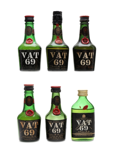 Vat 69  6 x 5cl