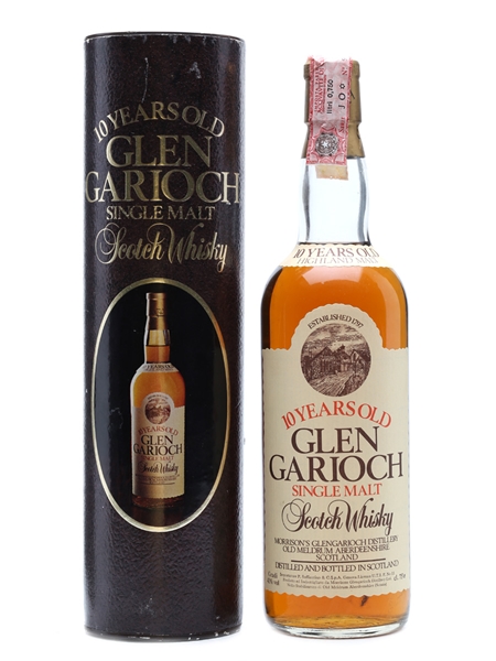 Glen Garioch 10 Years Old Bottled 1980s 75cl