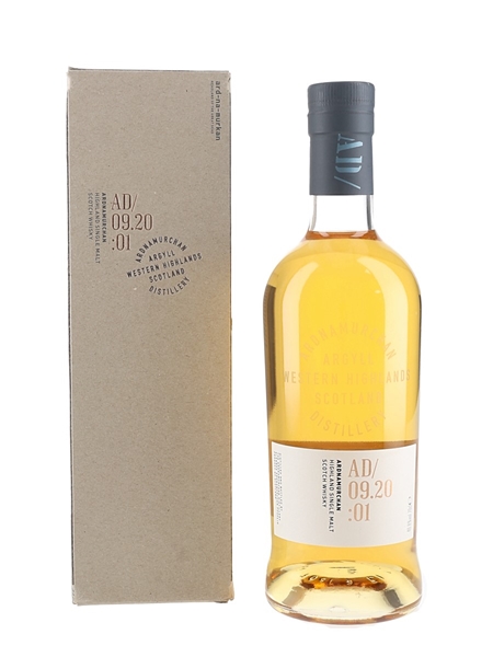 Ardnamurchan Single Malt AD:09.20:01 First Release 70cl / 46.8%