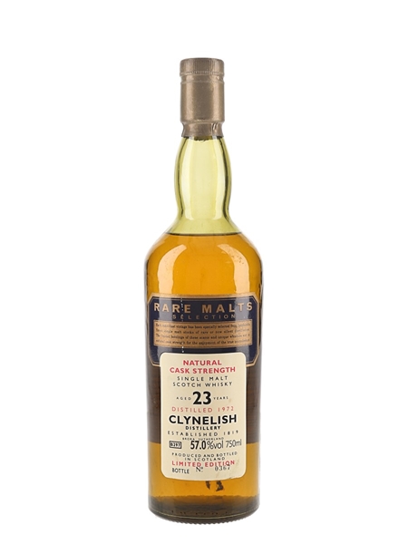 Clynelish 1972 23 Year Old Rare Malts Selection - South African Market 75cl / 57%