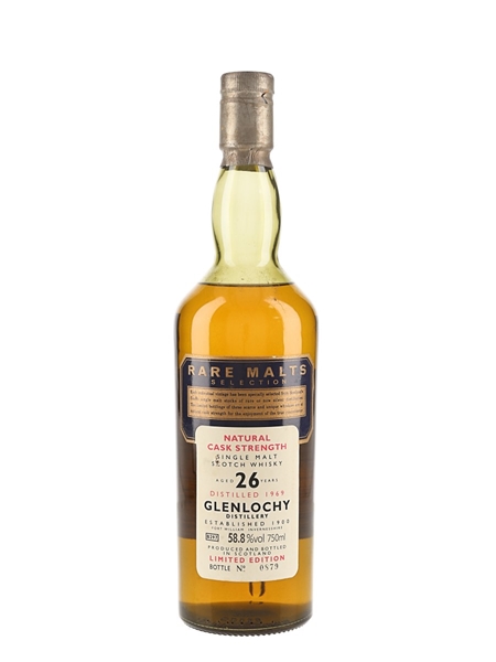 Glenlochy 1969 26 Year Old Rare Malts Selection - South African Market 75cl / 58.8%