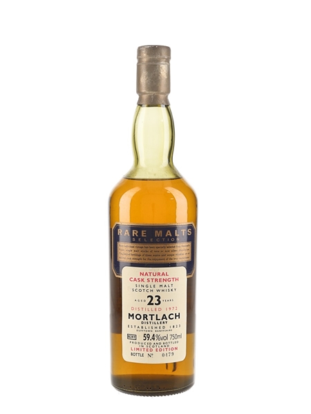 Mortlach 1972 23 Year Old Rare Malts Selection - South African Market 75cl / 59.4%