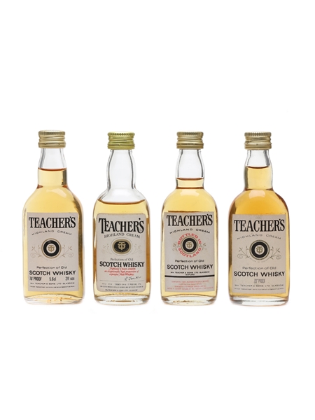 Teacher's Highland Cream  4 x 5cl