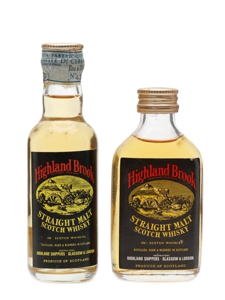 Highland Brook Straight Malt  2 x 5cl