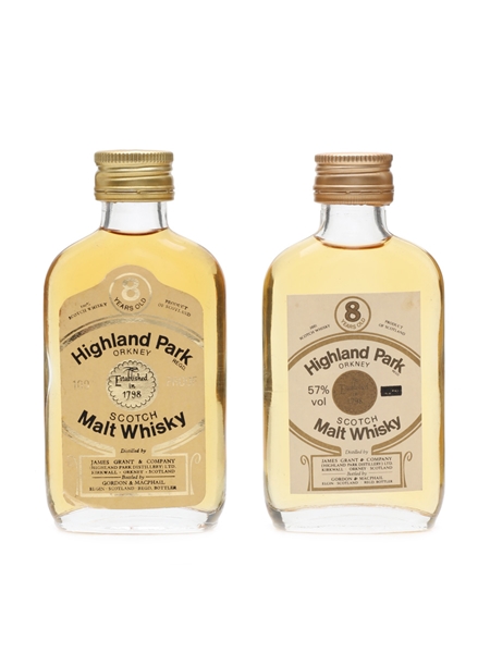 Highland Park 8 Year Old 100 Proof 2 x 5cl / 57%