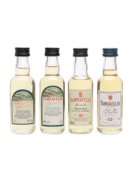 Tamnavulin 10 & 12 Year Old  4 x 5cl / 40%