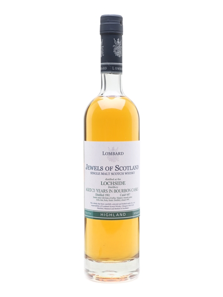 Lochside 1981 Bourbon Cask 21 Year Old Jewels Of Scotland 70cl / 50%