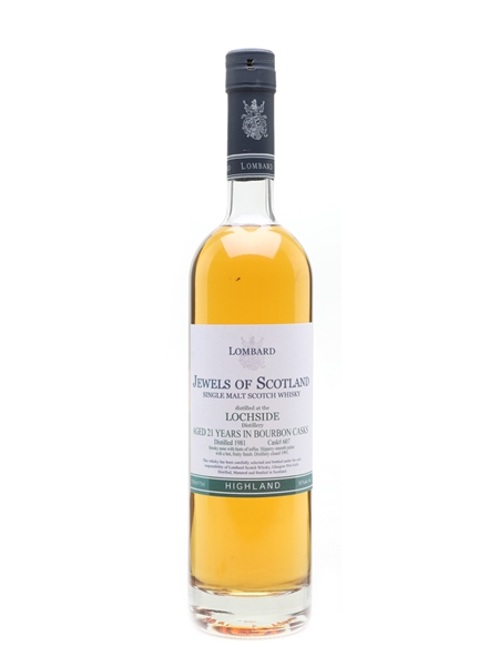 Lochside 1981 Bourbon Cask 21 Year Old Jewels Of Scotland 70cl / 50%