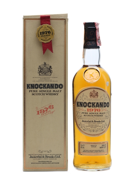 Knockando 1976 Season Bottled 1980s 75cl