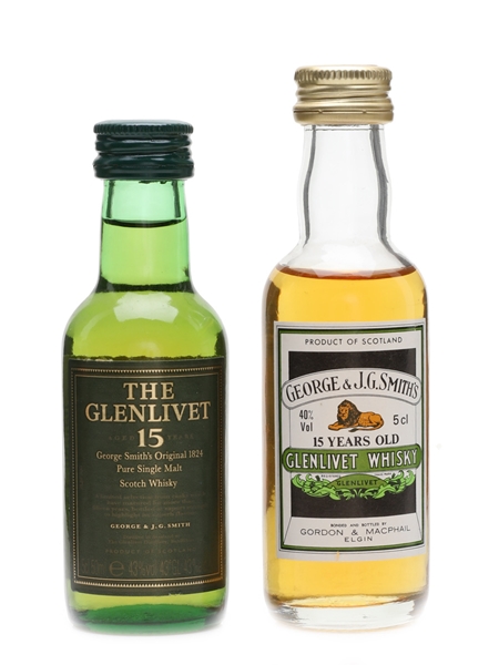 Glenlivet 15 Year Old  2 x 5cl