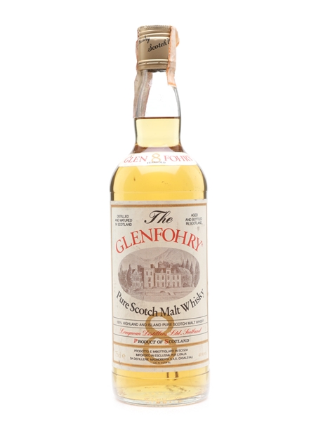 Glenfohry 8 Year Old Bottled 1980s - Longman Distillers 75cl / 40%