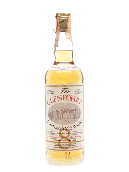 Glenfohry 8 Year Old Bottled 1980s - Longman Distillers 75cl / 40%