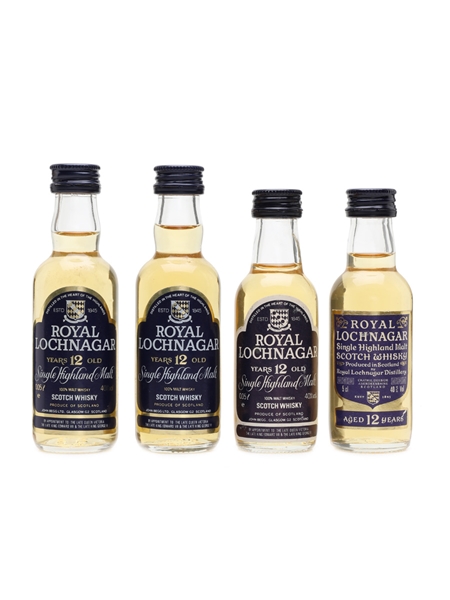 Royal Lochnagar 12 Year Old  4 x 5cl / 40%