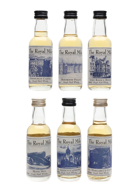 Whisky Connoisseur Royal Mile Speyside Malts 6 x 5cl