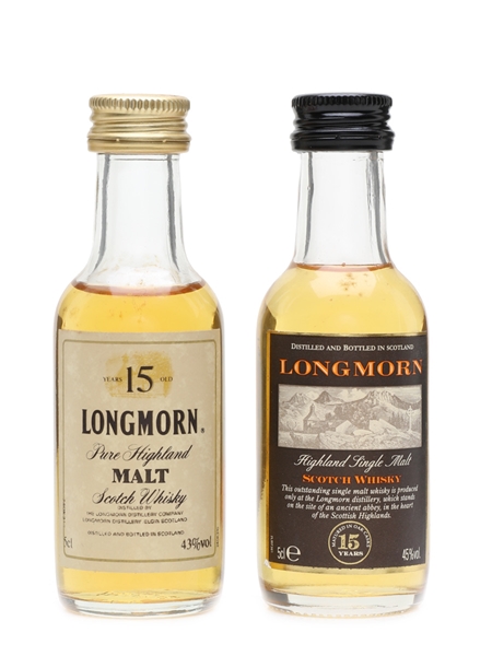 Longmorn 15 Year Old  2 x 5cl