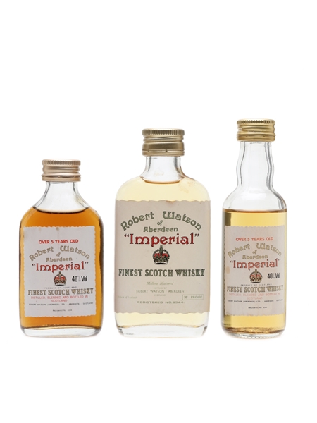 Robert Watson Imperial  3 x 5cl