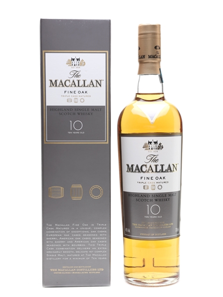 Macallan 10 Year Old Fine Oak  70cl / 40%