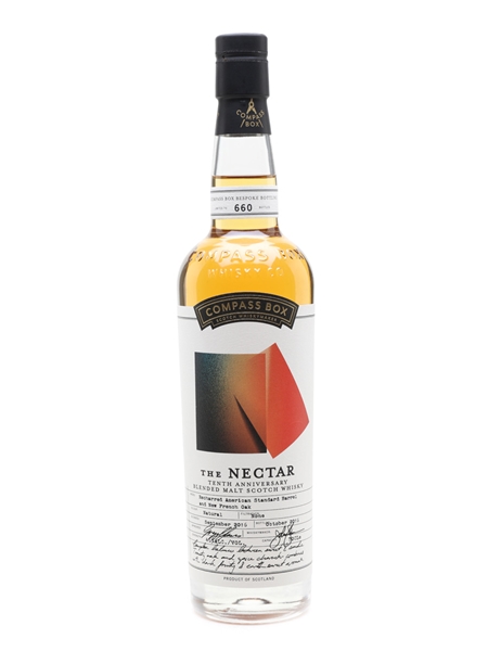 Compass Box The Nectar Bottled 2016 - 10th Anniversary 70cl / 46%