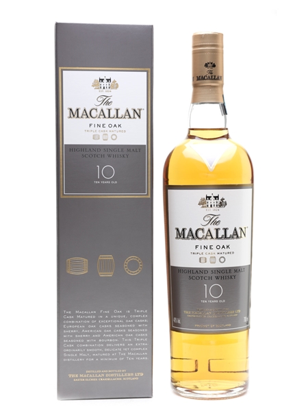 Macallan 10 Year Old Fine Oak  70cl / 40%