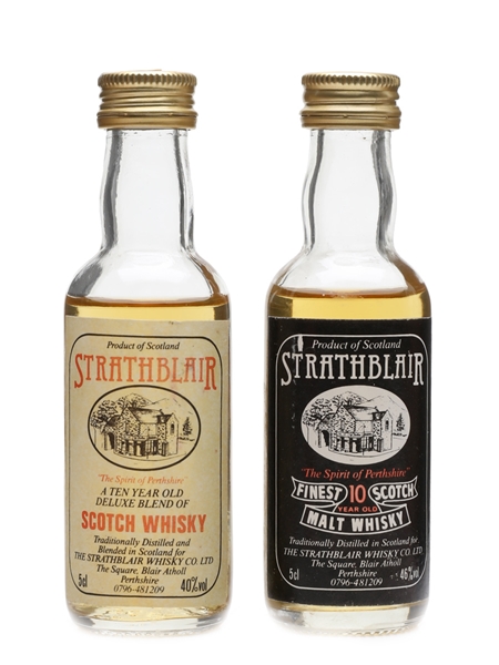 Strathblair 10 Year Old  2 x 5cl