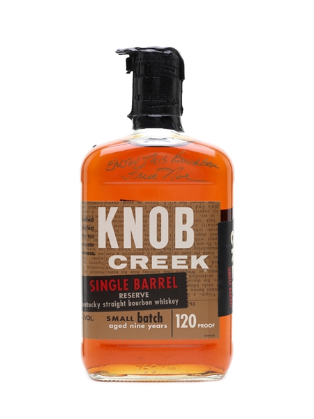 Knob Creek Single Barrel Reserve 9 Year Old Signed by Fred Noe 75cl / 60%