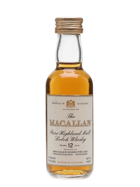 Macallan 12 Year Old  5cl / 43%