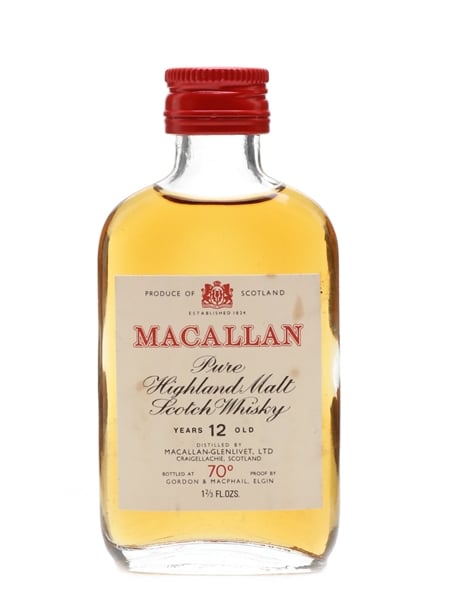 Macallan 12 Year Old 70 Proof Gordon & MacPhail 5cl / 40%