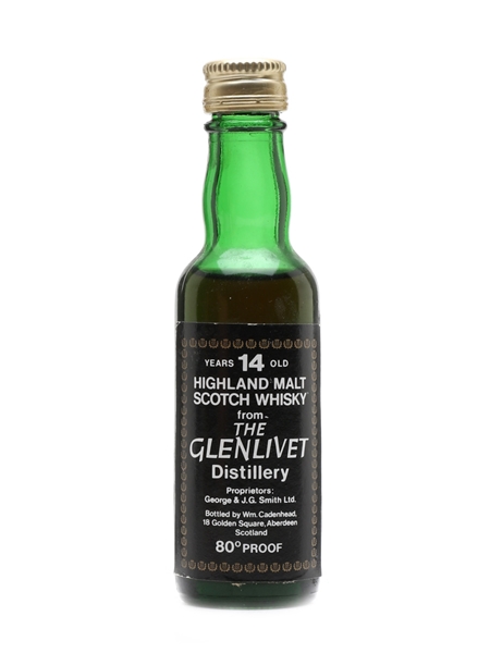 Glenlivet 14 Year Old Cadenhead's 5cl / 46%