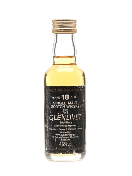 Glenlivet 18 Year Old Cadehead's 5cl / 46%