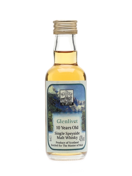 Glenlivet 10 Year Old Master Of Malt 5cl / 43%