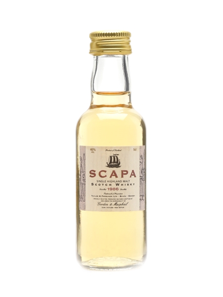 Scapa 1986 Gordon & MacPhail 5cl / 40%