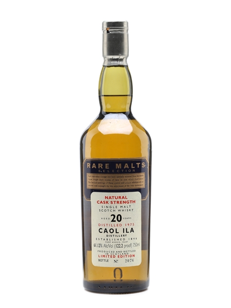 Caol Ila 1975 20 Year Old Rare Malts Selection - US Market 75cl / 61.12%