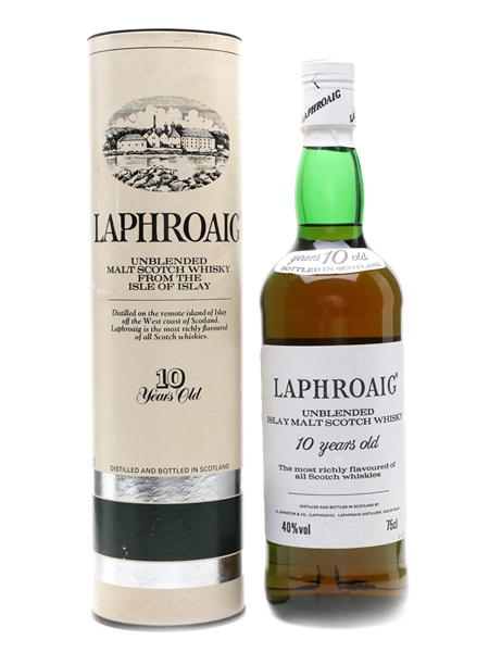 Laphroaig 10 Year Old Bottled 1980s 75cl / 40%